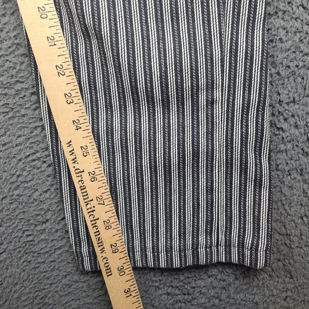 Vintage Wah Maker Frontier Hickory Stripe Railroad Pants Mens 34 Made in USA